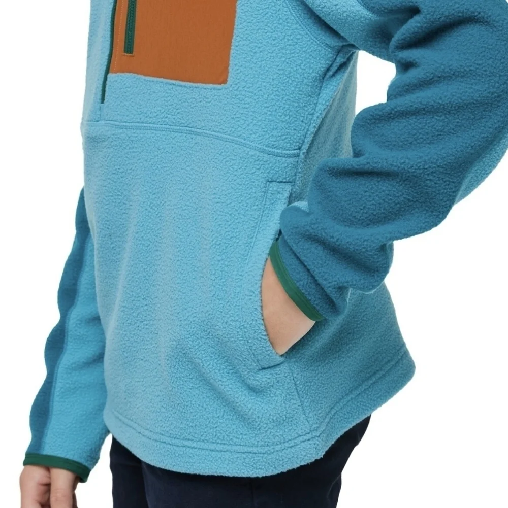 NWT Cotopaxi Kids Abrazo Fleece Half-Zip Jacket-Dusk/Blue Smoke